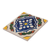 Authentic Handmade Moroccan Green Blue タイル (側面)