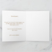 Authentic Kid's Rainbow Watercolor Birthday サンキューカード (内部)