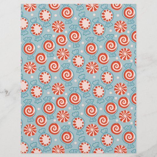 Authentic Mid Century 1950s雪だるまイラスト! (裏面)