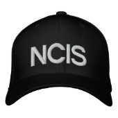 Authentic NCIS Crime Scene/Raid hat 刺繍入りキャップ (正面)