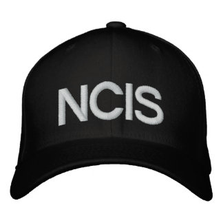 Authentic NCIS Crime Scene/Raid hat 刺繍入りキャップ