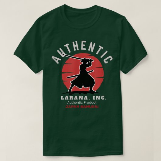 Authentic Samurai JAPAN Style (2) Tシャツ (デザイン正面)
