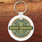 Authentic Speechセラピスト キーホルダー (正面)