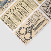 Authentic Vintage Sewing Adverts ES1 Decoupage 薄葉紙 (詳細)