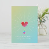 Authenticity Attracts, Inspirational Greeting Card シーズンカード (スタンド正面)