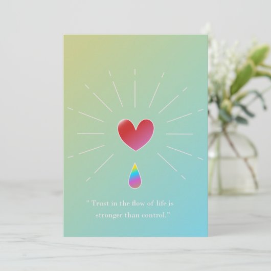 Authenticity Attracts, Inspirational Greeting Card シーズンカード (スタンド正面)