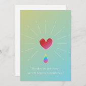 Authenticity Attracts, Inspirational Greeting Card シーズンカード (正面/裏面)