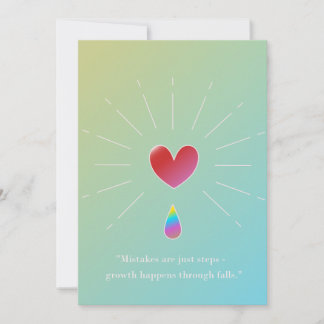 Authenticity Attracts, Inspirational Greeting Card シーズンカード