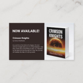 Author Promotional Book Marketing Photo 名刺