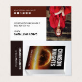 Author Promotional Book Marketing Photo 名刺 (外部フラット)