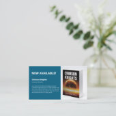 Author Promotional Book Marketing Photo 名刺 (スタンド正面)