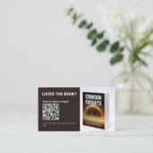 Author QR Book Review Request Free Bonus Chapter 名刺 (スタンド正面)