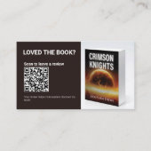 Author QR Book Review Request Free Bonus Chapter 名刺 (正面)