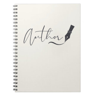 Author Script Notebook – Minimalist Writer Journal ノートブック