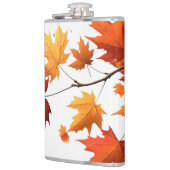 Authumn leaves Vinyl Wrapped Flask フラスク (左)