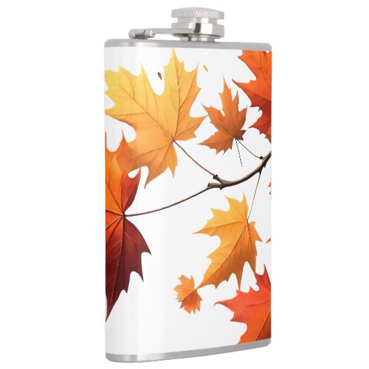 Authumn leaves Vinyl Wrapped Flask フラスク (右)