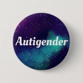 Autigenderのカスタマイズ可能な銀河系ID 缶バッジ (正面)