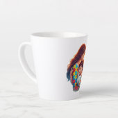 Autism カフェラテマグ (左アングル)