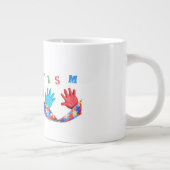 Autism ジャンボコーヒーマグカップ (右)