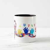 Autism ツートーンマグカップ (中央)