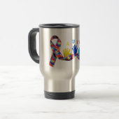 Autism トラベルマグ (正面左)
