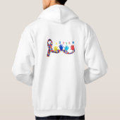 Autism パーカ (裏面)