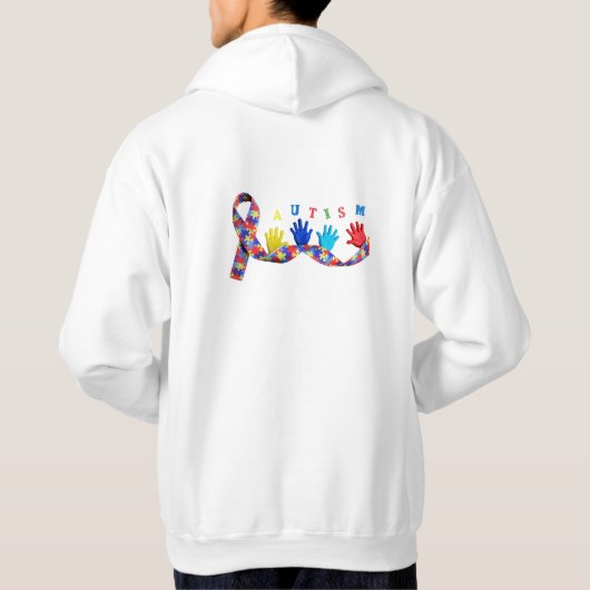 Autism パーカ (裏面)