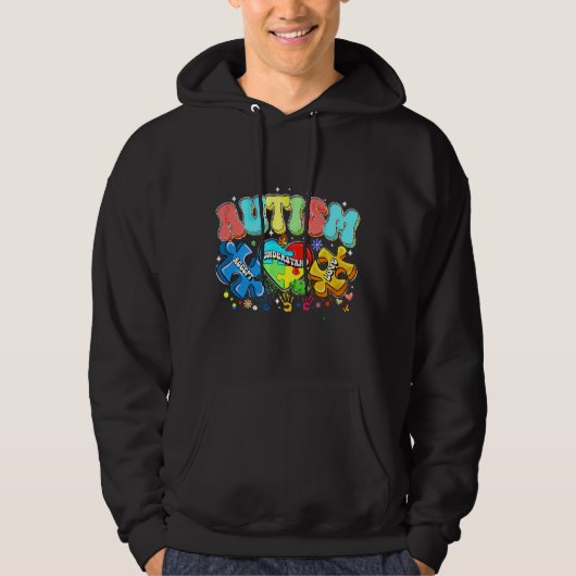 autism  パーカ (正面)