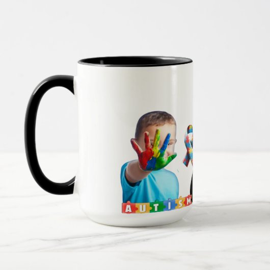 Autism マグカップ (左)