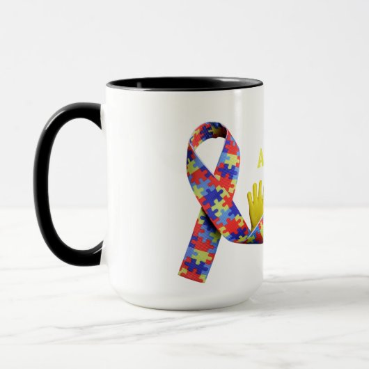 Autism マグカップ (左)