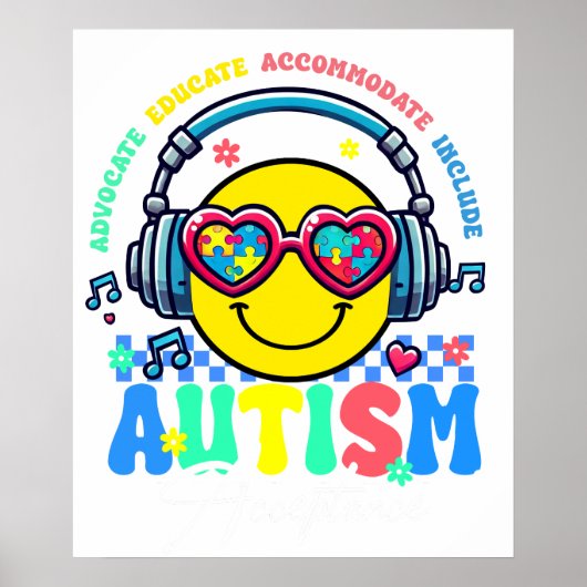 autism acceptance (2 ポスター (正面)