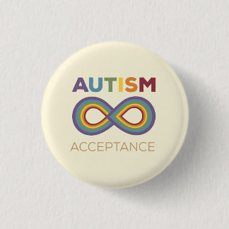 autism acceptance pin 缶バッジ