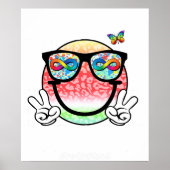 autism acceptance smiley (2 ポスター (正面)