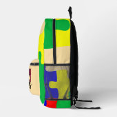 Autism Advertures - Puzzle Pieces  プリントバックパック (右)