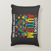 Autism awareness アクセントクッション (裏面(縦))