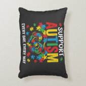 Autism awareness アクセントクッション (正面(垂直))