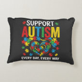 Autism awareness アクセントクッション (裏面)