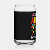 Autism awareness ガラス缶 (右)