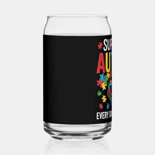 Autism awareness ガラス缶 (右)
