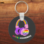 Autism Awareness キーホルダー (正面)