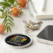 Autism awareness キーホルダー (側面)