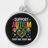 Autism awareness キーホルダー (正面)