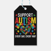 Autism awareness ギフトタグ (裏面)