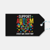 Autism awareness ギフトタグ (正面(横))