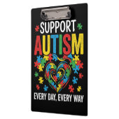 Autism awareness クリップボード (左)