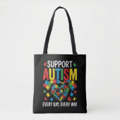 Autism awareness トートバッグ (正面)