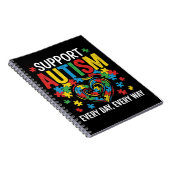 Autism awareness ノートブック (右側)