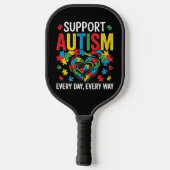 Autism awareness ピックルボールラケット (裏面)
