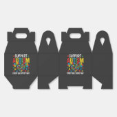 Autism awareness フェイバーボックス (見開き)