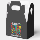 Autism awareness フェイバーボックス (見開き)